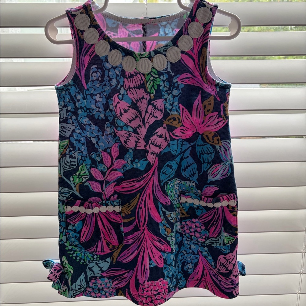 Lilly Pulitzer Kids Dress - Knit Shift Calypso Coast